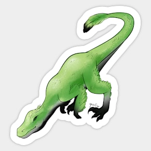 Aromantic Pride Dinosaur Sticker